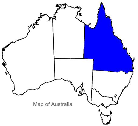 Queensland Map - QLD