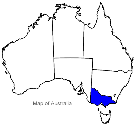 Victoria Map - VIC